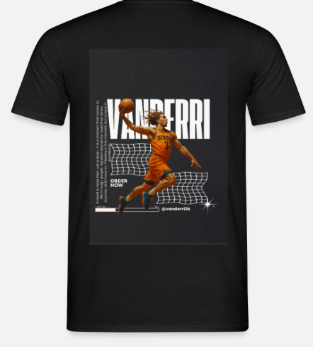 Vanderri Basketballer T-shirt